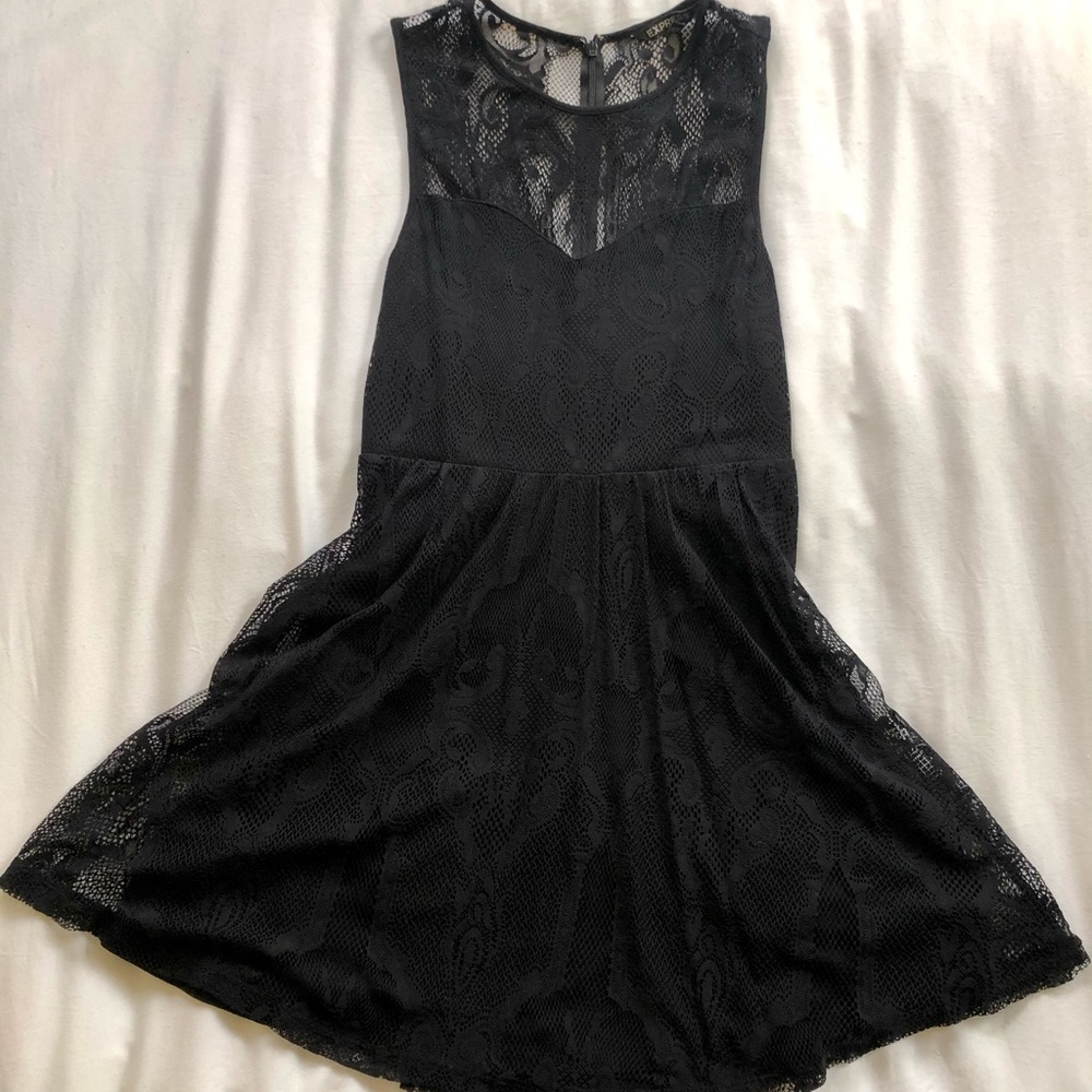 Lace detailed Express dress